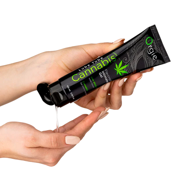 Orgie Lube Tube Cannabis 100ml