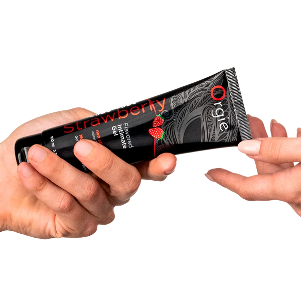 Orgie Lube Tube Strawberry 100ml