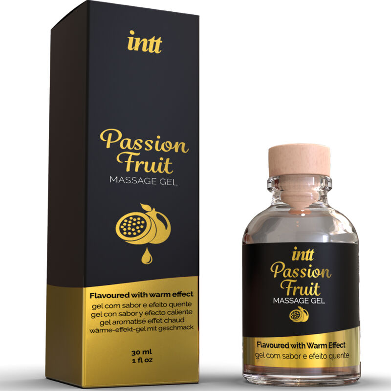 Intt Massage Gel With Passion Fruit and Heating Effect