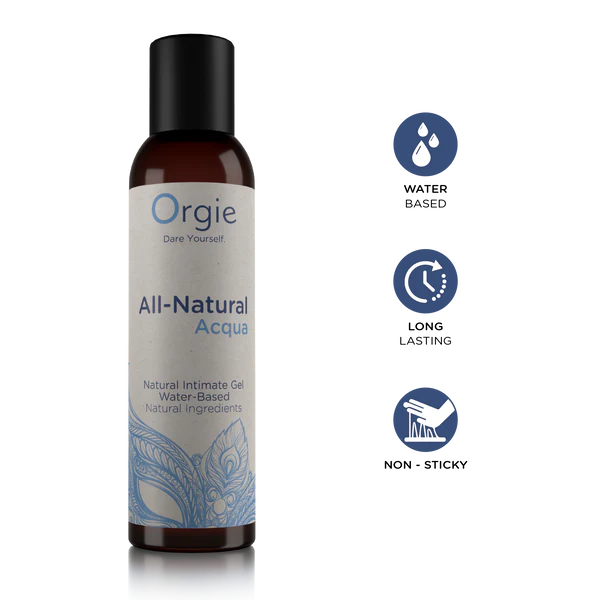 All Natural Aquawater Based Gel