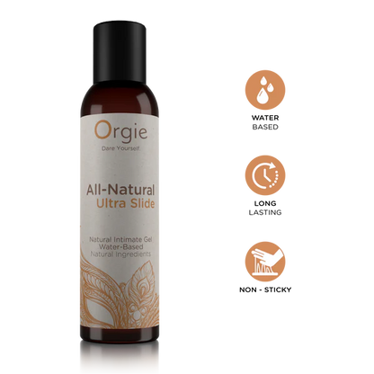 Orgie All Natural Ultra Slide Waterbased Intimate Gel 150ml