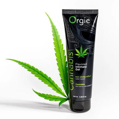 Orgie Lube Tube Cannabis 100ml