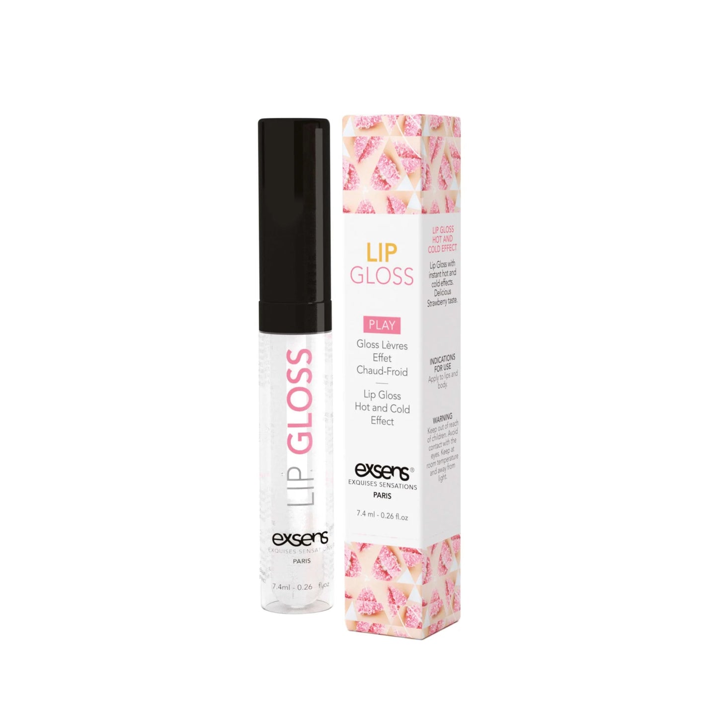 Exsens Hot Kiss - Hot & Cold Effect Strawberry Arousal Gel