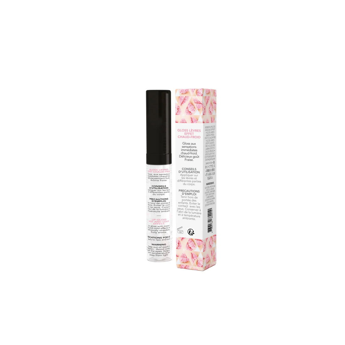 Hot Kiss - Hot & Cold Effect Strawberry Arousal Gel