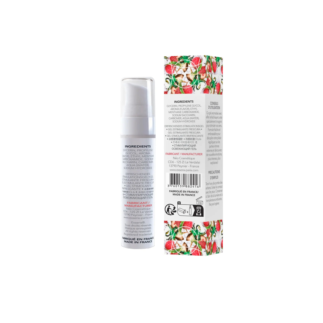 Fresh Ginger Litchi Cooling Arousal Gel