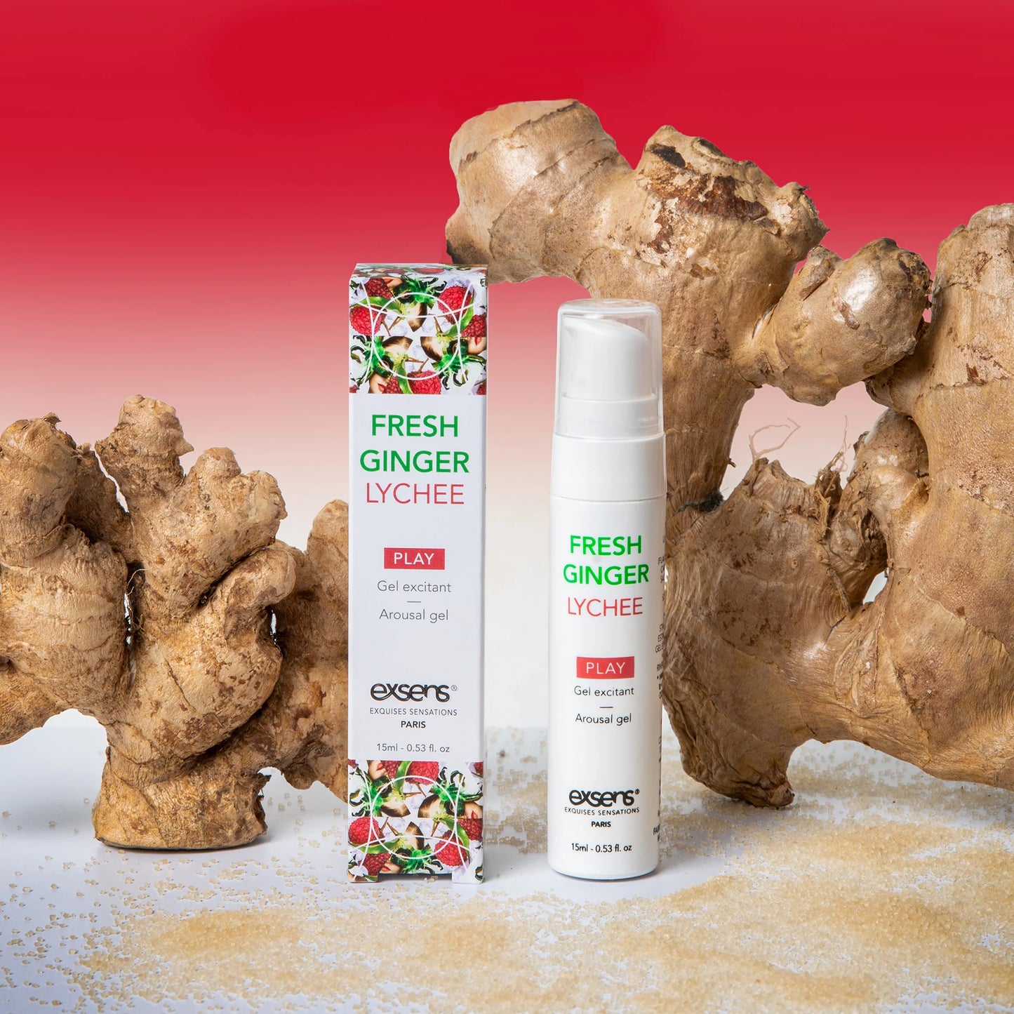 Exsens Fresh Ginger Litchi verkoelende opwekkingsgel