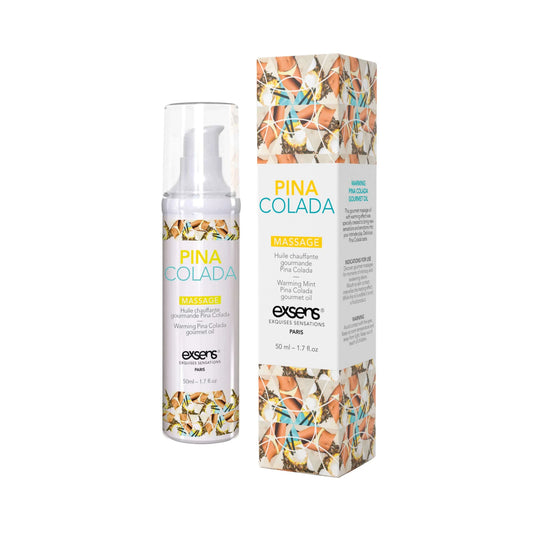 Exsens Pina Colada Warming Gourmet Intimate Massage Oil