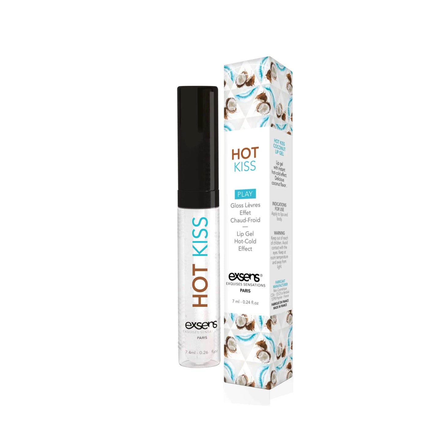 Exsens Hot Kiss - Hot & Cold Effect Coconut Arousal Gel