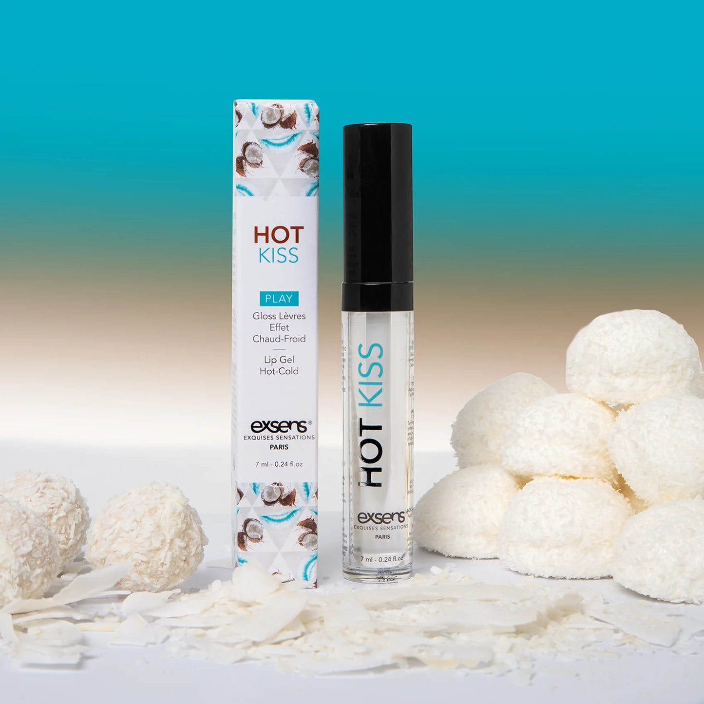 Exsens Hot Kiss - Hot & Cold Effect Coconut Arousal Gel