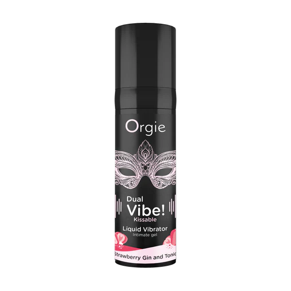 Dual Vibe Strawbery Gin and Tonic Kissable Liquid Vibrator