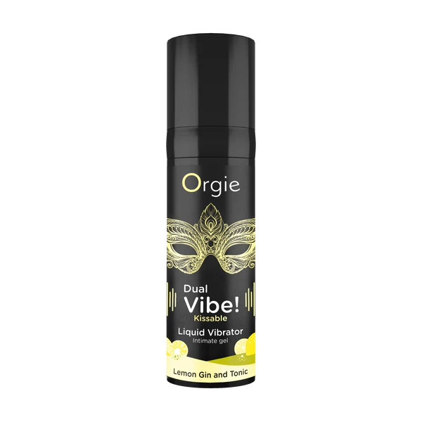 Dual Vibe Lemon Gin and Tonic Kissable Liquid Vibrator