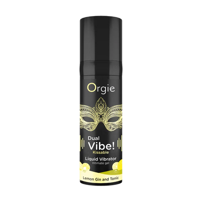 Dual Vibe Lemon Gin and Tonic Kissable Liquid Vibrator