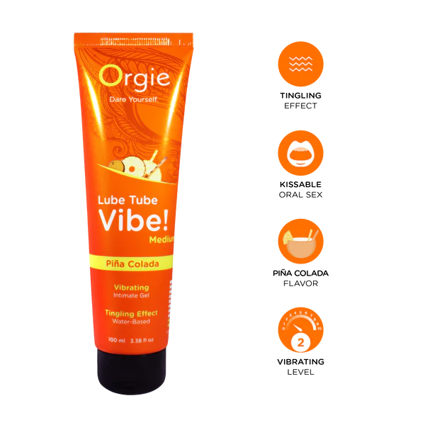 Orgie Lube Tube Vibe Cocktail Pina Colada 100ml