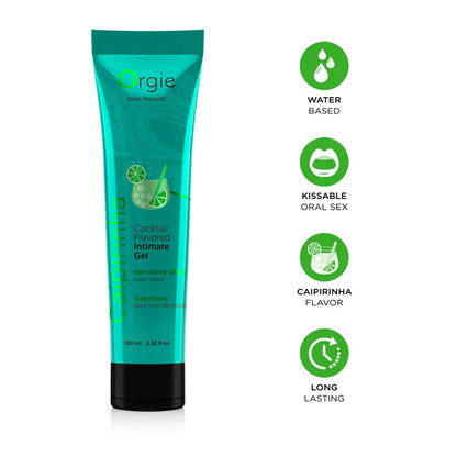 Orgie Lube Tube Cocktail Caipirinha 100ml
