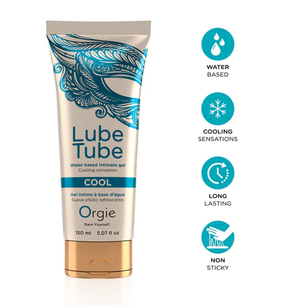Orgie Lube Tube Cool Waterbased 150ml