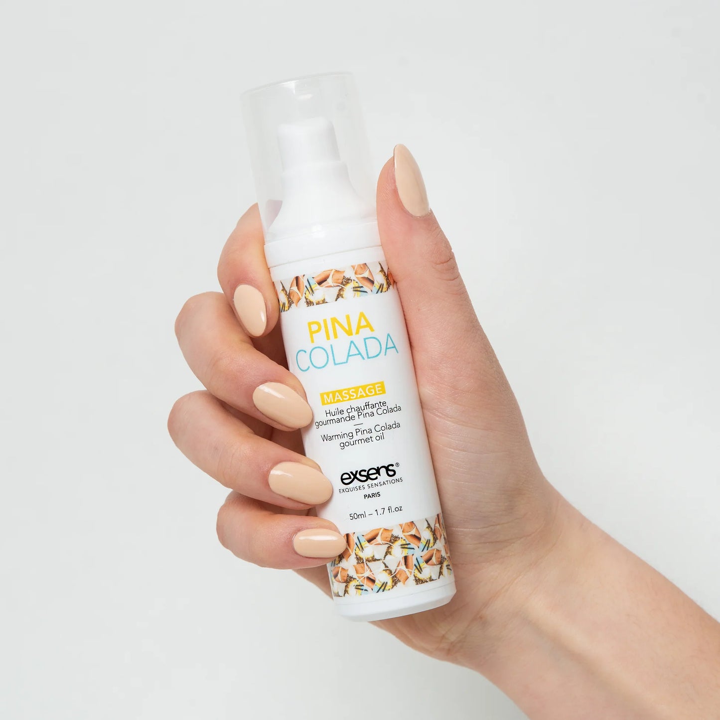 Exsens Pina Colada Verwarmende Gourmet Intieme Massageolie