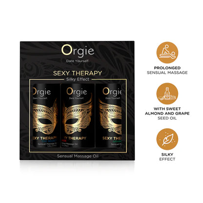 Sexy Therapy Mini Size Collection 3-Piece Massage Oil 3 x 30ml