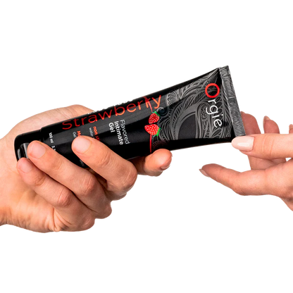 Orgie Lube Tube Strawberry 100ml