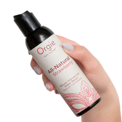 Orgie All Natural Strawberry Waterbased Intimate Gel 150ml