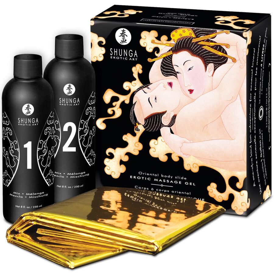 Еротичен масажен гел Shunga Oriental Melon Mango