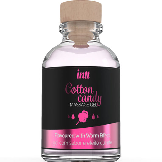 Intt Massage Gel With Cotton Candy Flavor and Heating Effect