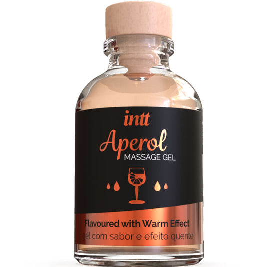 Intt Massage Gel With Aperol Flavor and Heating Effect