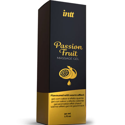 Intt Massage Gel With Passion Fruit and Heating Effect