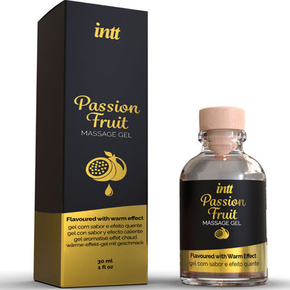 Intt Massage Gel With Passion Fruit and Heating Effect