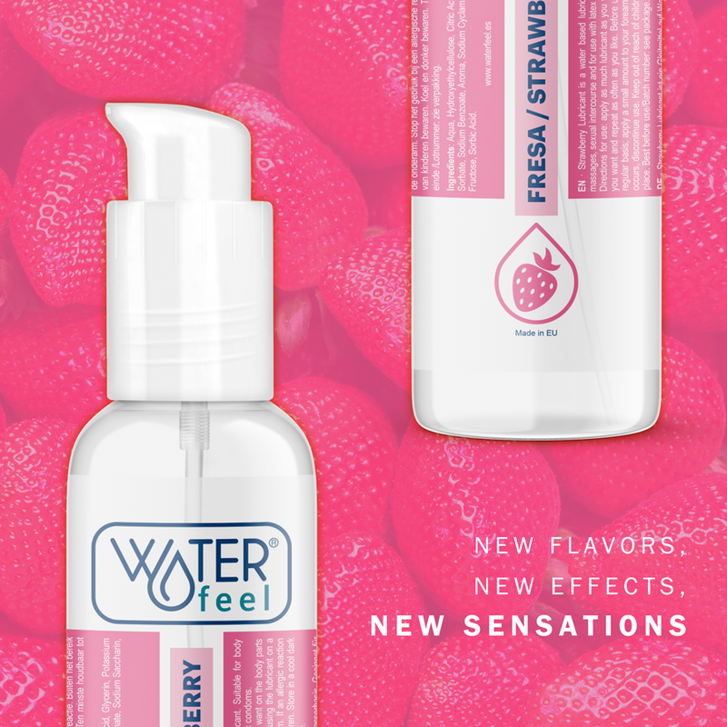 Waterfeel Water Based Lubricant Strawberry 175 ML