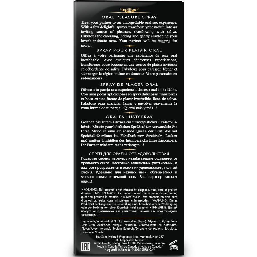 Shunga Waves Pleasure Spray Oral Seductive