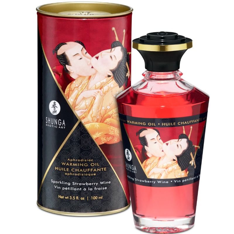 Shunga Massageöl mit Wärmeeffekt 100 ml