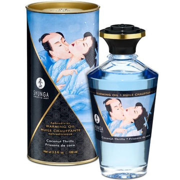 Shunga Massage Oil Heat Effect Coconut 100 ML