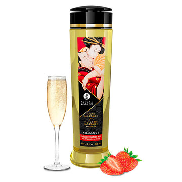 Shunga Erotic Romance Massage Oil 240 ML