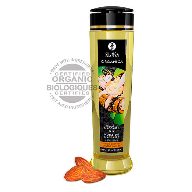 Shunga Organic Massage Oil Almond 240 ML