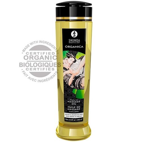 Shunga Natural Organic Massage Oil 240 ML