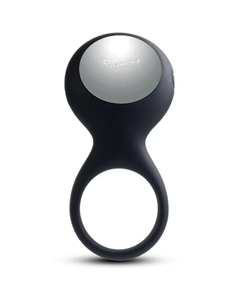 Tyler Viberating Cockring Black